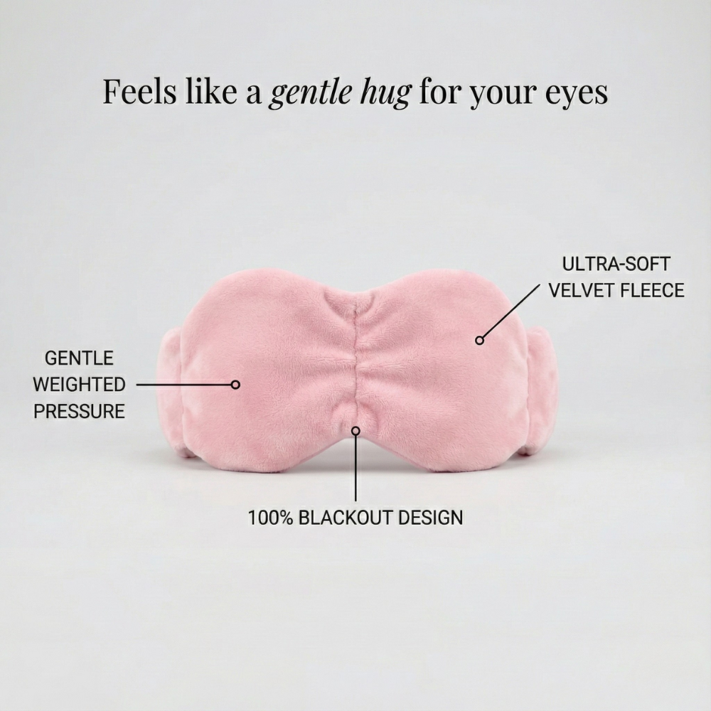 CalmiNest™ – Weighted Sleep Mask